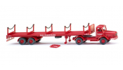 WIKING 55407 Rungensattelzug (Faun) Rosenkranz - stanchion trailer truck - camion remorque ? colonnes WIKING 55407 Rungensattelzug (Faun) Rosenkranz - stanchion trailer truck - camion remorque ? colonnes