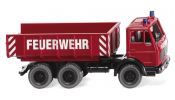 WIKING 62403 Feuerwehr - Schuttwagen (MB) - fire brigade - pompiers- dump truck - benne basculante