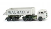 WIKING 67712 Hinterkippersattelzug (MAN Pausbacke)Walhalla Kalk