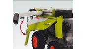 WIKING 77818 1:32 Claas Tucano 570 Mähdrescher mit Maisvorsatz Conspeed 8-75