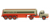 WIKING 78006 Tanksattelzug (Magirus Deutz) Stadler - Tanker trailer truck - Semi remorque citerne