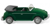 WIKING 80208 VW Käfer Cabrio - Beetle convertible - coccinelle cabriolet - yuccagrün met.  /  green met.  /  vert mét.