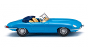 WIKING 81707 Jaguar E-Type Roadster - blau