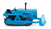 WIKING 84436 Hanomag K55 Raupenschlepper mit Räumschild- hellblau - crawler tractor with scraper blade -light blue - tracteur ? chenille avec lame de remblayage
