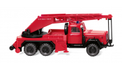 WIKING 86149 Feuerwehr - Kranwagen KW 15 (Magirus Uranus) - Fire brigade - Crane truck - Pompiers - Grue sur camion