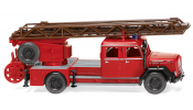WIKING 86233 Feuerwehr - Drehleiter DL 25h (Magirus) - Fire brigade - turntable ladder - Pompiers - échelle tournante
