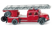 WIKING 86234 Feuerwehr - Drehleiter (Magirus DL 25h) - fire servcie - aerial ladder - pompiers - échelle pivotante