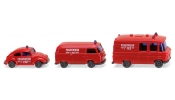 WIKING 93449 Feuerwehr-Einsatzfahrzeuge - fire service vehicles - pompiers