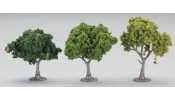 WOODLAND Scenics TR1571 2-3in, Green Decid Trees 23/Pkg