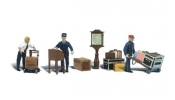 WOODLAND Scenics A2211 N Depot Workers & Accessories