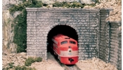WOODLAND Scenics C1267 O Cut Stone Single Tunnel Portal
