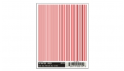 WOODLAND Scenics DT515 Stripes - Red