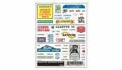 WOODLAND Scenics DT552 Assorted Business Signs