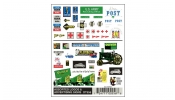WOODLAND Scenics DT556 Assorted Logos & Advertising Signs