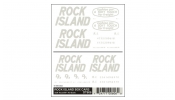 WOODLAND Scenics DT606 HO Rock Island Box Car Soft Touch/DF
