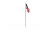 WOODLAND Scenics JP5952 Large Flag Pole US
