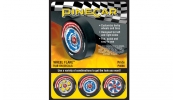 WOODLAND Scenics P4066 Pride Wheel Flare® Rub-on Decals