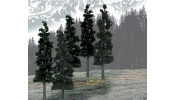 WOODLAND Scenics TR1582 6  -8   Ready Made Pine Value Pack (12/Pk)