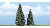 WOODLAND Scenics TR1625 3  -4   Premium Conifer (2/Pk)